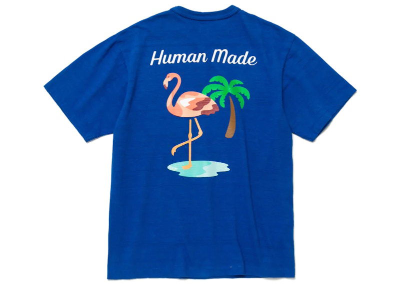 T-shirt Human Made Flamingo Graphic T-Shirt Blå | HM23CS040