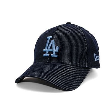 Kasket New Era LA Dodgers 2Tone Cord 9FORTY Adjustable Cap Mørkeblå | 60595423, 0