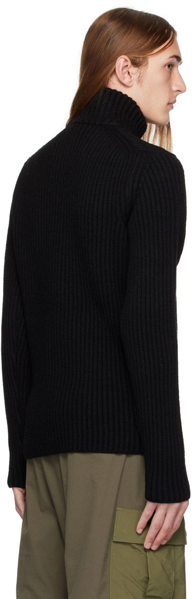 Sweater NORSE PROJECTS Norse Projects ARKTISK Hybrid Sweater Sort | N45-0551, 2
