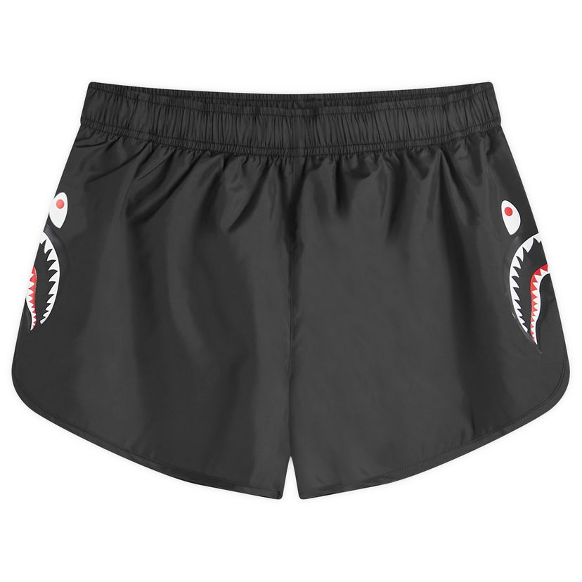 Shorts BAPE A Bathing Ape Women's Shark Running Shorts in Black, Size Large | END. Clothing Sort | 001SPK302002L-BLK