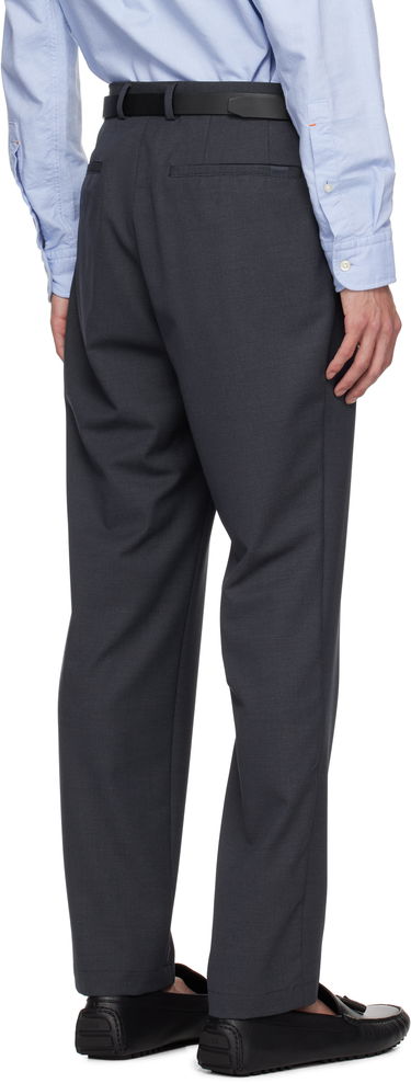 Bukser BOSS BOSS Houndstooth Dressletic Trousers Grå | 50534613, 2
