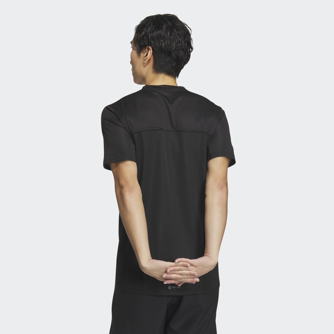 T-shirt adidas Originals Designed 4 Training HEAT.RDY HIIT Training Sort | IB9093, 1