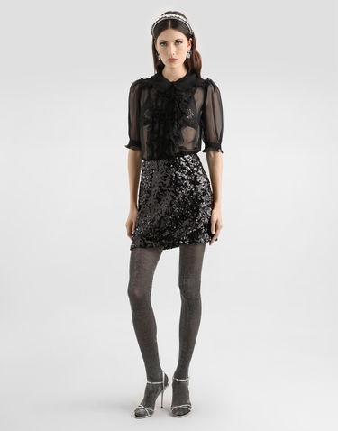 Nederdel Dolce & Gabbana Dolce & Gabbana Sequined Skirt Collection Sort | F4DADTHLMZMN0000, 1