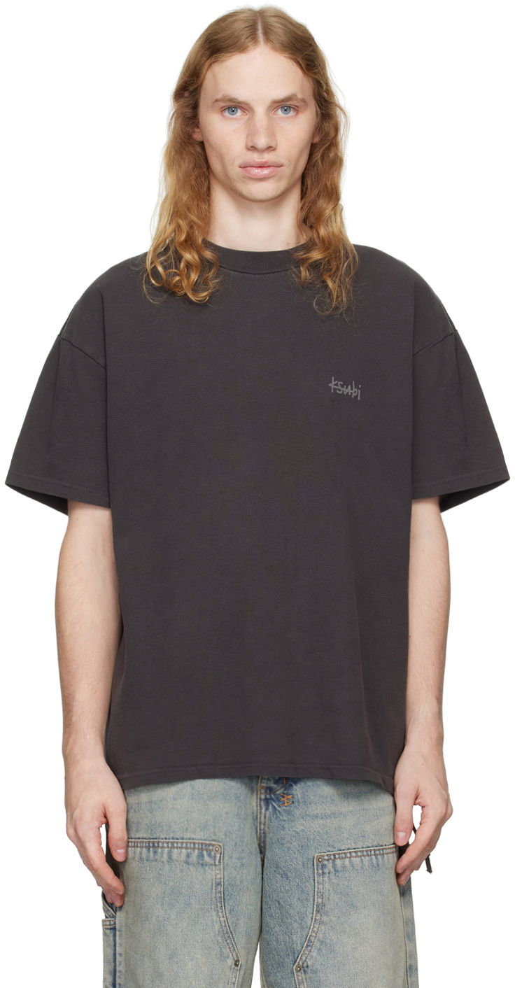 T-shirt Ksubi Ksubi Hit List Ekcess T-Shirt Grå | MFA24TE017