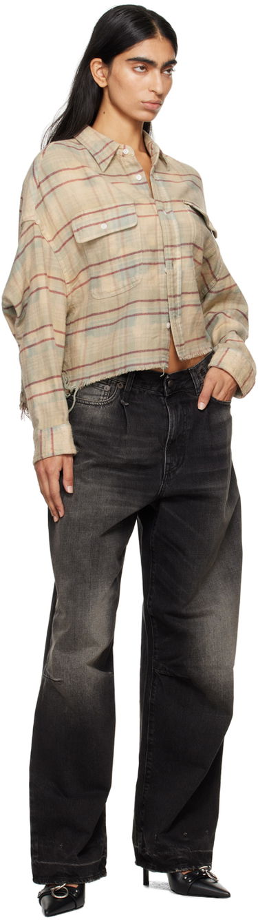 Jeans R13 R13 Wayne Wide-Leg Jeans Sort | R13WD146-D262C, 3