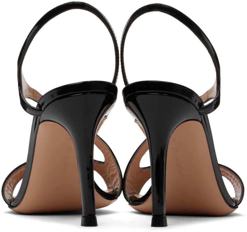 Sneakers og sko Gianvito Rossi Gianvito Rossi Mayfair Heeled Sandals Sort | G32462.85RIC.VER, 1