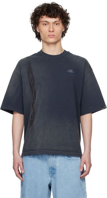 T-shirt AAPE by A Bathing Ape AAPE by A Bathing Ape Fancy Main T-Shirt Mørkeblå | AAPTEM1674XXNBKL, 0