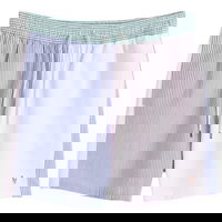 Polo Ralph Lauren Multi Stripe Seersucker Swim Shorts, Size Large