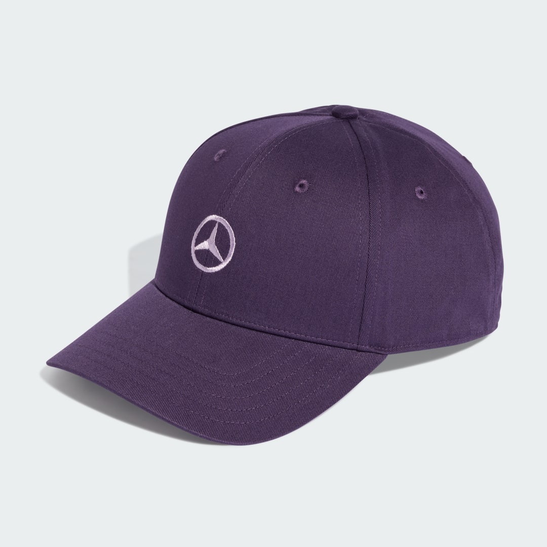 Kasket adidas Performance Cotton Mercedes-AMG Petronas Formula One Team Fan Baseball Cap Lilla | JZ2547, 0