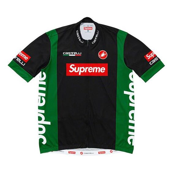 Jersey Supreme Cycling Jersey Short Sleeve Sort | SUP-SS19-10393