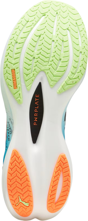Sneakers og sko Puma Deviate NITRO 3 Marathon Series Hvid | 310195-01, 1