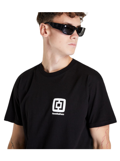 T-shirt Horsefeathers Mini Logo T-Shirt Sort | SM950A