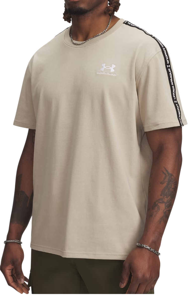 T-shirt Under Armour Icon HWT Taping T-Shirt Beige | 1390300-299, 0