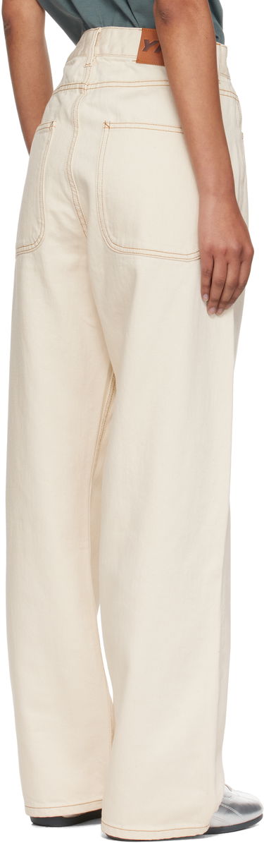 Jeans YMC YMC Earth Silver Jeans Hvid | Q4AZI, 2