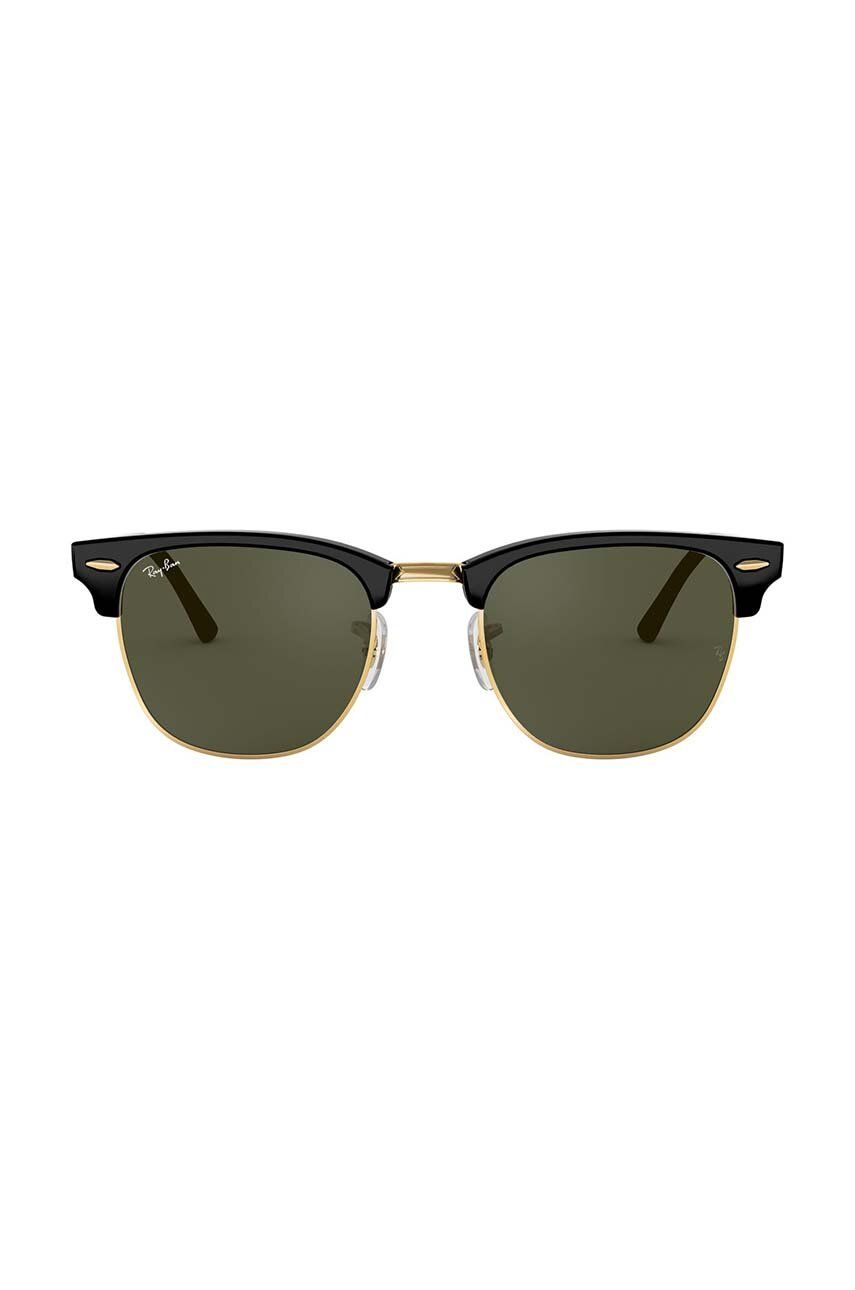 Solbriller Ray-Ban Sunglasses Clubmaster Sort | 0RB3016, 1