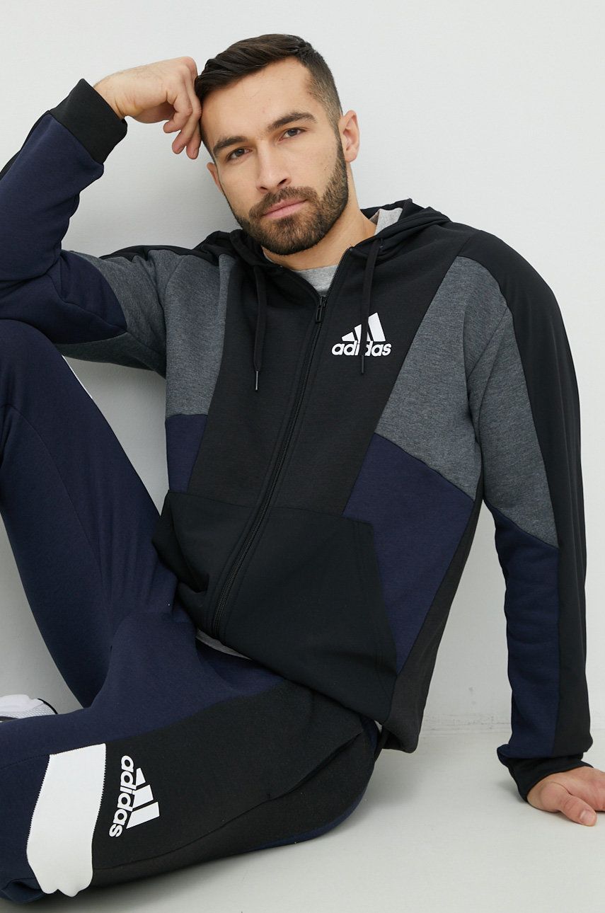 Sweatshirt adidas Performance Hoodie Sort | HY5936, 0