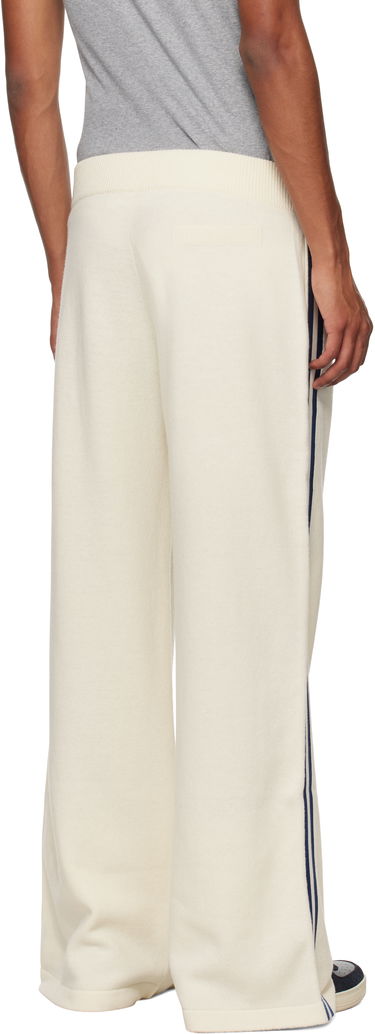 Joggingbukser DSQUARED2 Dsquared2 Knit Sweatpants with Side Stripes Hvid | S74KB0927_D13051, 2