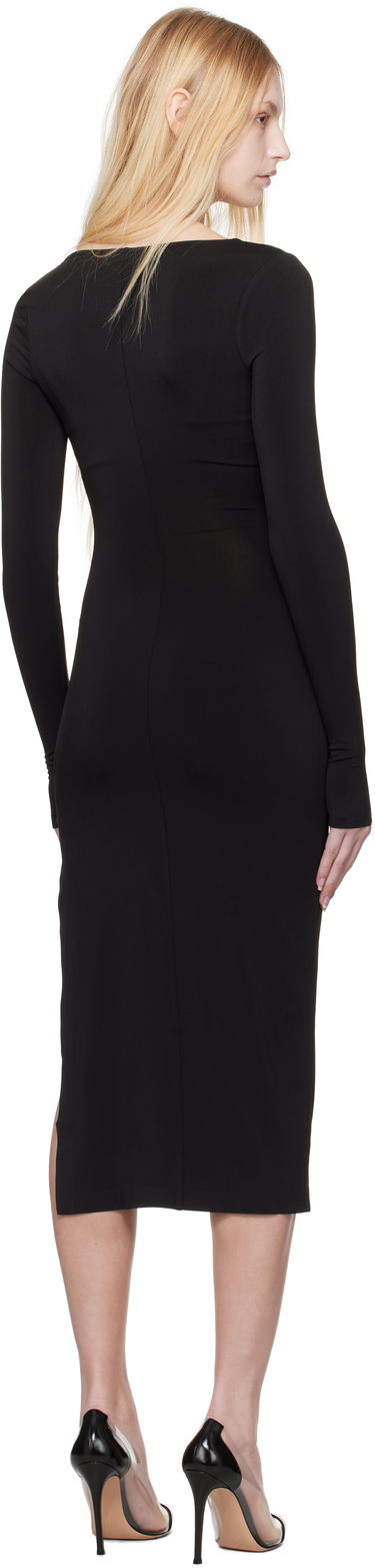 Kjole GUIZIO Guizio Sander Midi Dress Sort | H24415K012, 2
