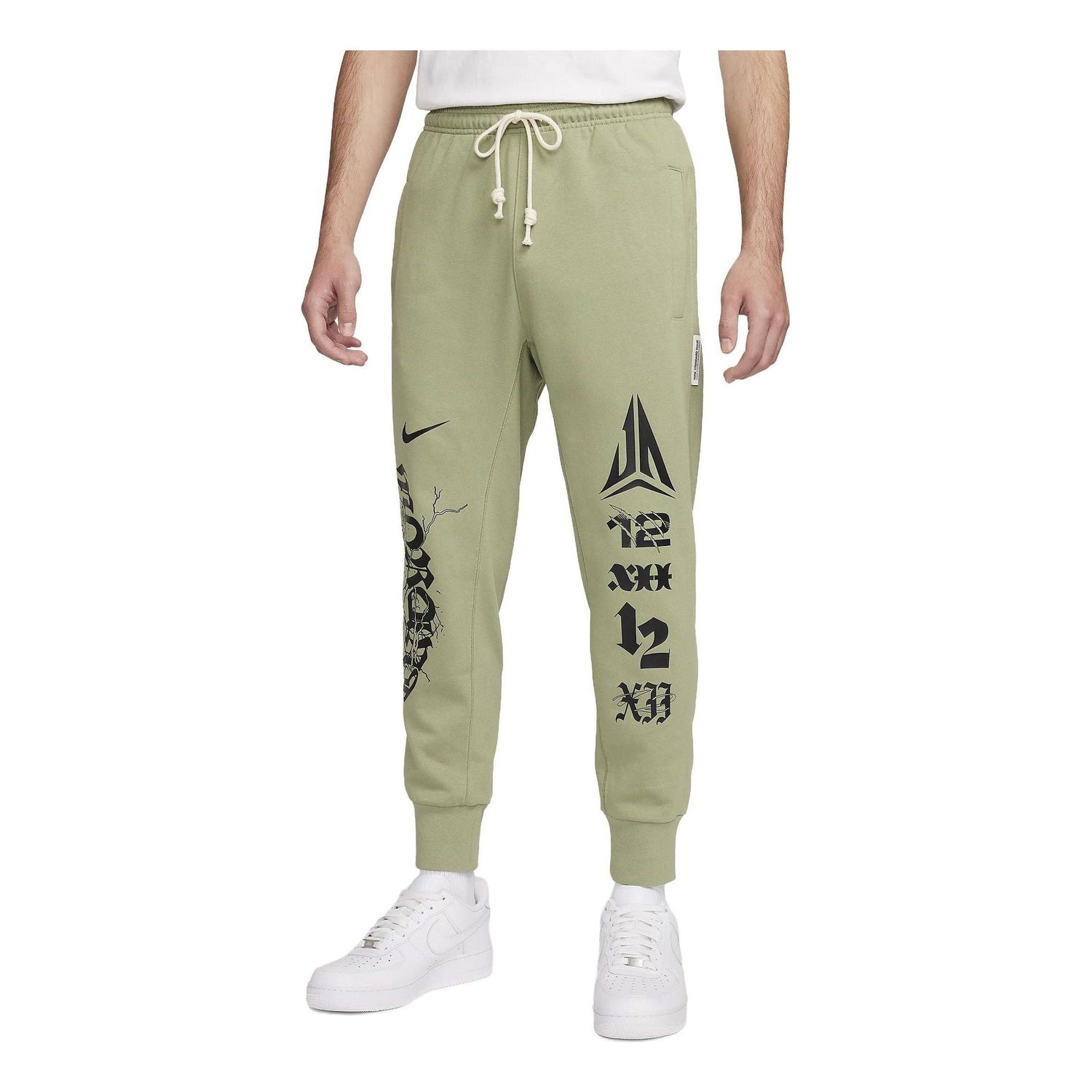 Joggingbukser Nike Standard Issue Dri-Fit Graphic Pants Grøn | FN2995-386, 0