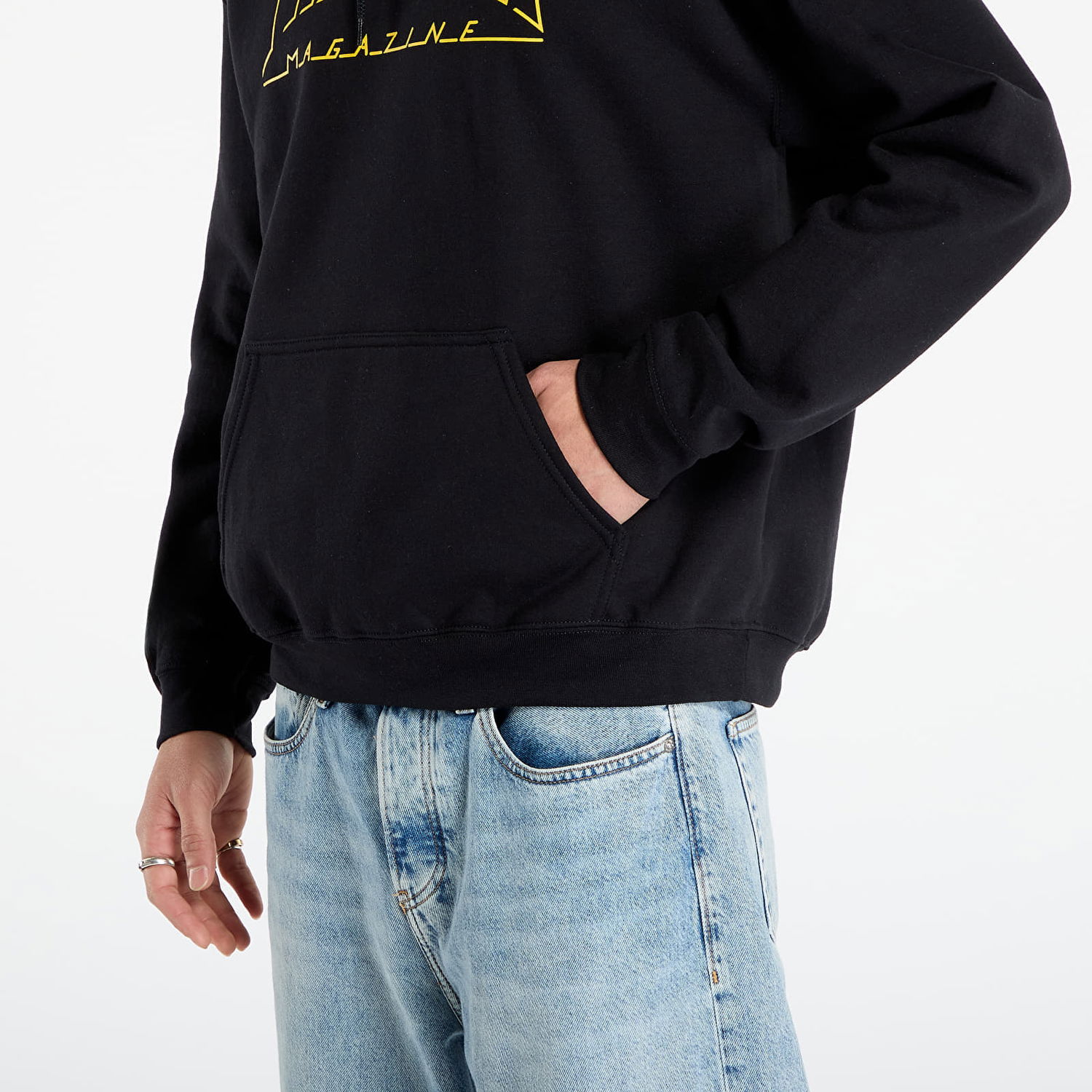 Sweatshirt Thrasher Shadow Mag Logo Hoodie Sort | 145768, 1