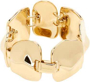 Armbånd Acne Studios Acne Studios Brass Croco Scale Bracelet Gul | C50464-, 1