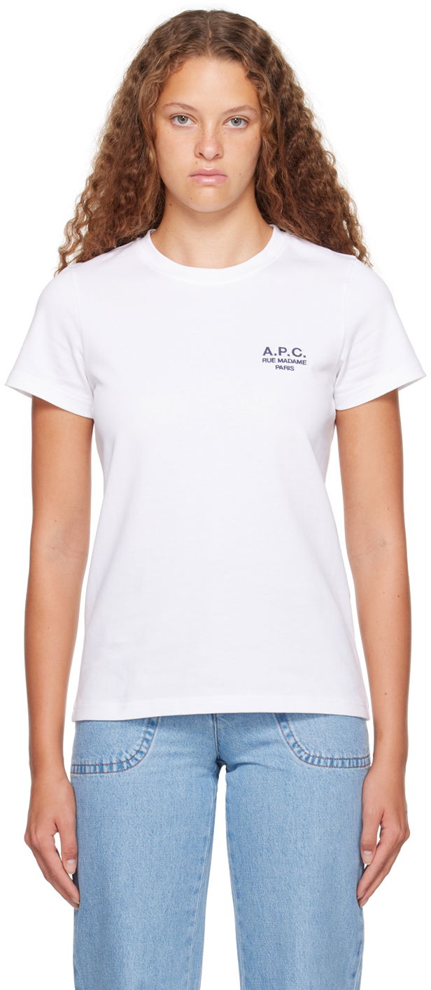 T-shirt A.P.C. Denise Hvid | COEZC-F26842, 0
