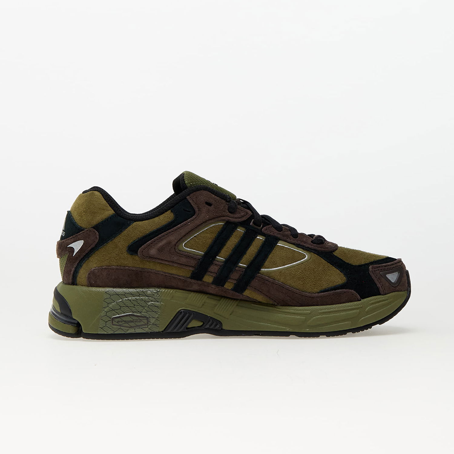 Sneakers og sko adidas Originals Response Cl Focus Olive/ Core Black/ Dark Brown Sort | ID0354, 1