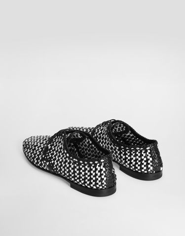 Tilbehør Dolce & Gabbana Dolce & Gabbana Woven Leather Derby Shoes Flerfarvet | A10872A9M518B926, 2
