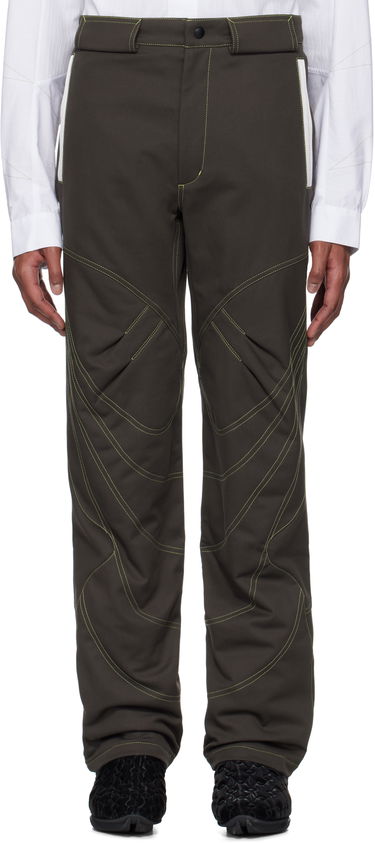 Bukser KIKO KOSTADINOV Kiko Kostadinov Solix Zip Trousers Grøn | KKSS25T03-11, 0