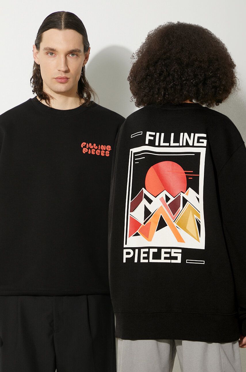 Sweatshirt Filling Pieces Filling Pieces Sunset Graphic Sweatshirt Sort | 74517021861, 0