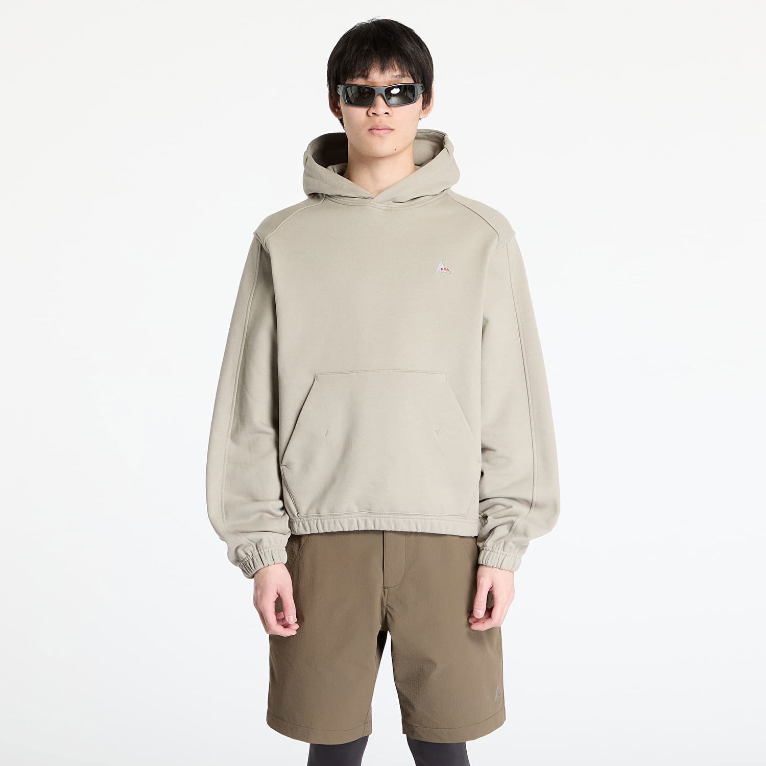 Sweatshirt ROA ROA Logo Hoodie Beige | RBMW0397FA280 BEG0002, 0