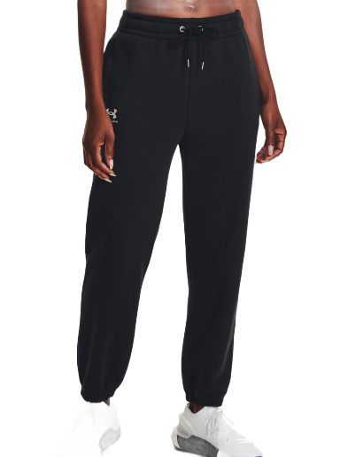 Joggingbukser Under Armour Sweatpants Essential Fleece Sort | 1373034-001