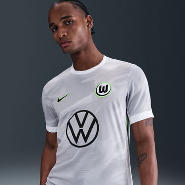 Jersey Nike Nike VfL Wolfsburg 2025/26 Stadium Jersey Grå | hq0960-100, 4