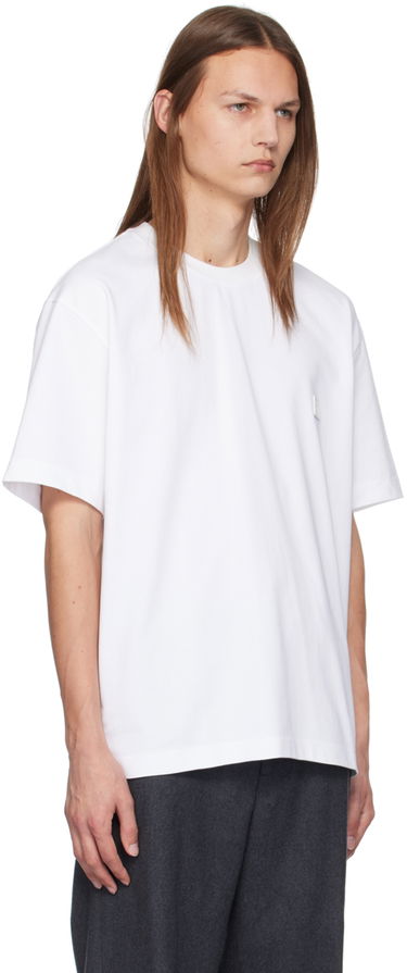 T-shirt Solid Homme Quantum Relaxed Fit Patch T-Shirt Sort | S243TS55, 4