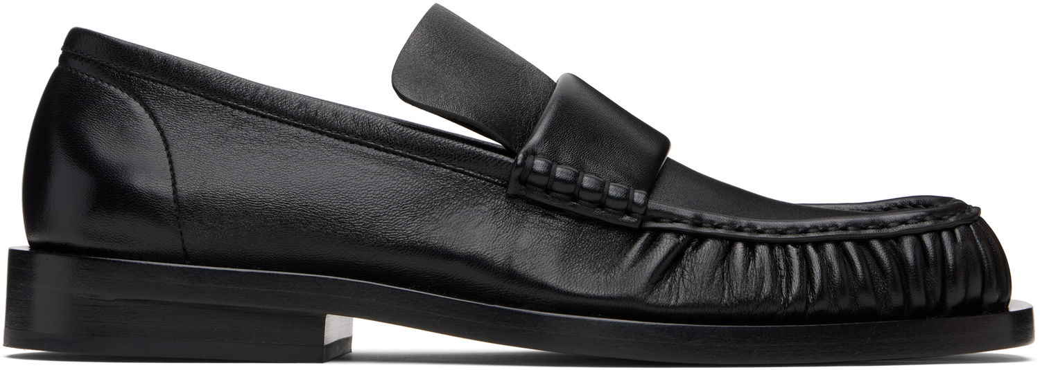 Sneakers og sko Jil Sander Jil Sander Square Toe Loafers Sort | J32WR0017_P4835, 0