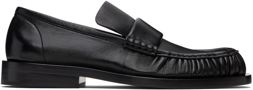 Sneakers og sko Jil Sander Jil Sander Square Toe Loafers Sort | J32WR0017_P4835