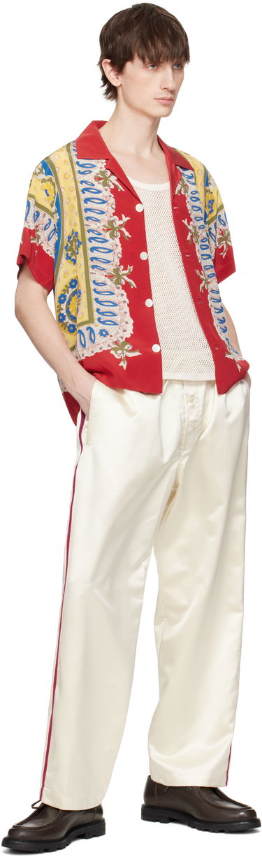 Joggingbukser Bode Bode Redtail Pyjama Pants Hvid | MRS25BT028, 3