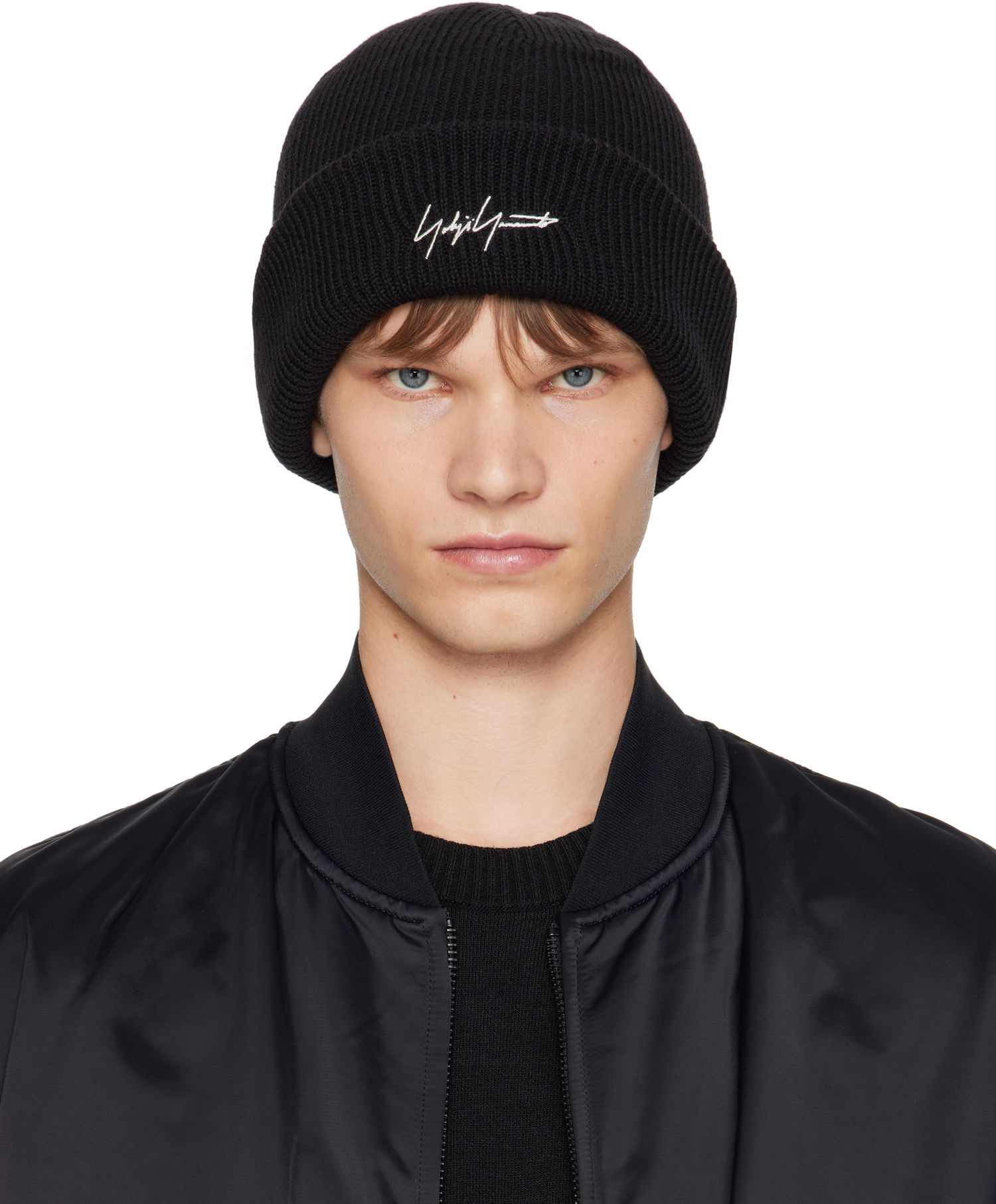 Beanie Yohji Yamamoto Y-3 KURO Knitted Beanie by Yohji Yamamoto Sort | JZ0908, 0