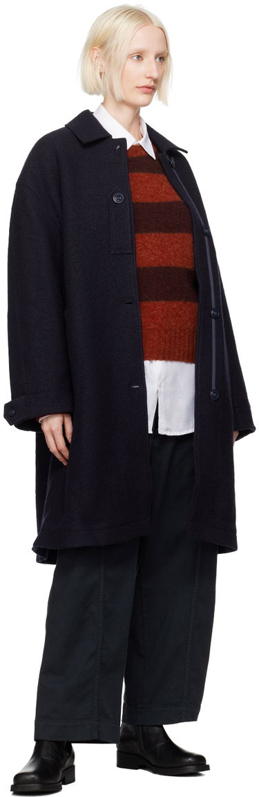 Sweater YMC YMC Jets Striped Wool Blend Sweater Rød | Q8XAB, 3