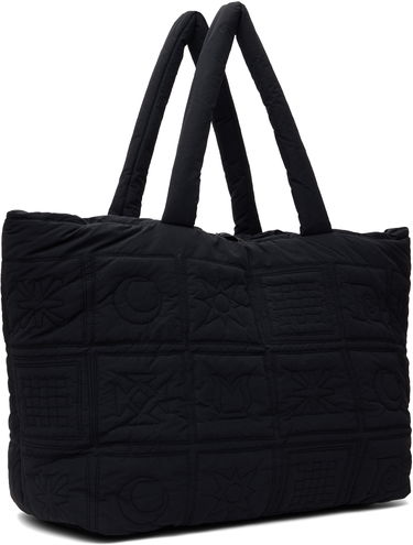 Tøj Nanushka Black Symbol Tote Sort | NU24FWBT12451, 2