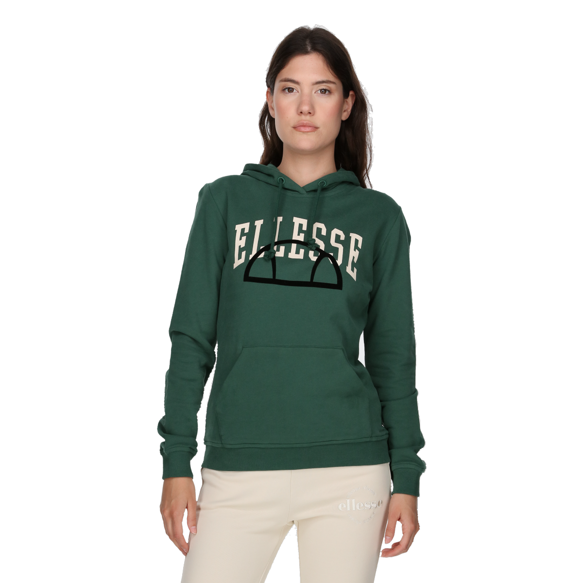 Sweatshirt Ellesse Pullover Hoodie Grøn | ELA233F601-61, 0