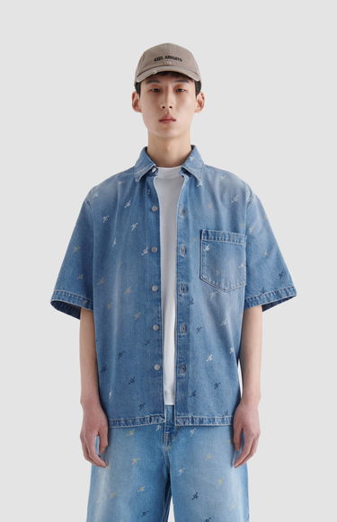 Skjorte AXEL ARIGATO Miles Shirt Blå | A2084001, 7