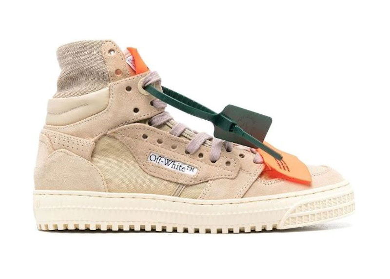 Sneakers og sko Off-White 3.0 Off Court High-Top Beige Nude Suede W Beige | OWIA112S23LEA0021717, 0