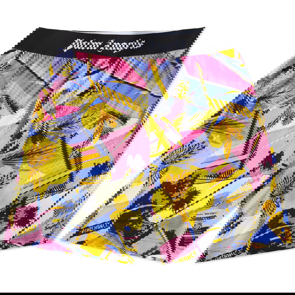 Badetøj Palm Angels Miami Mix Swim Short Flerfarvet | PMCB044S23FAB0028484, 0