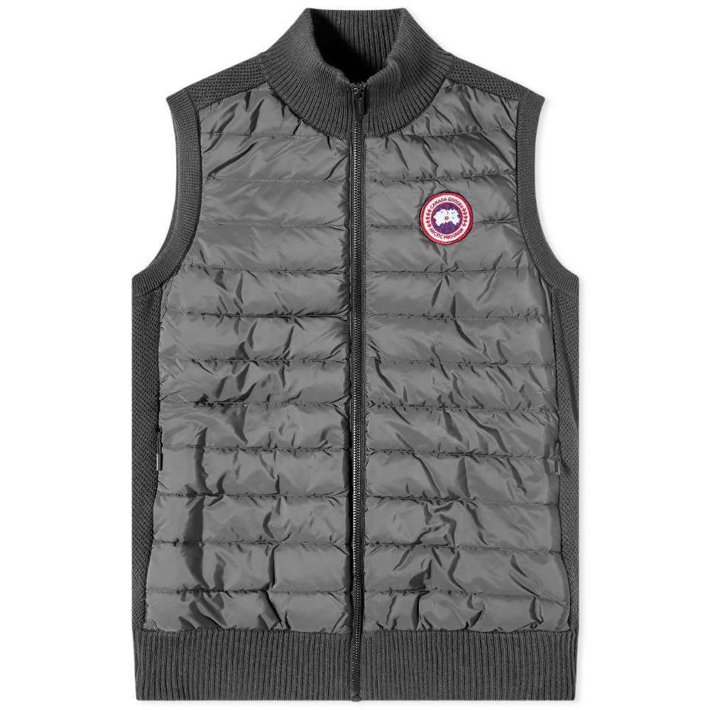 Vest Canada Goose Hybridge Knit Vest Grå | 6829M-699, 0
