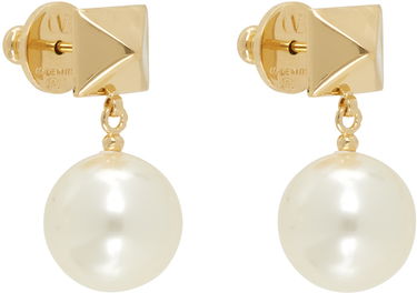Øreringe Valentino Garavani Rockstud Pearl Earrings Metalisk | 3W2J0P91UXM, 1