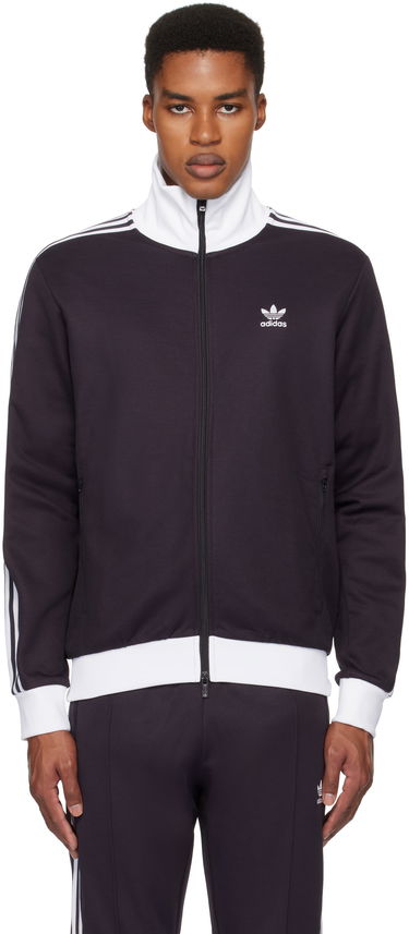 Bomberjakke adidas Originals Adicolor Classics Beckenbauer Track Jacket Sort | IY9882, 0