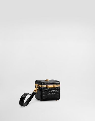 Skuldertaske Dolce & Gabbana Dolce & Gabbana Eva Box Shoulder/Crossbody Bag Sort | BB7772A2R0880999, 2