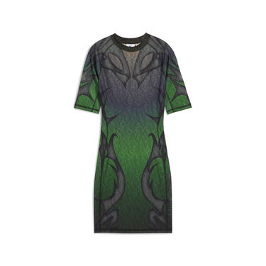 Kjole Puma PUMA x ARIES Women's Tight Dress Grøn | 631076_51, 5