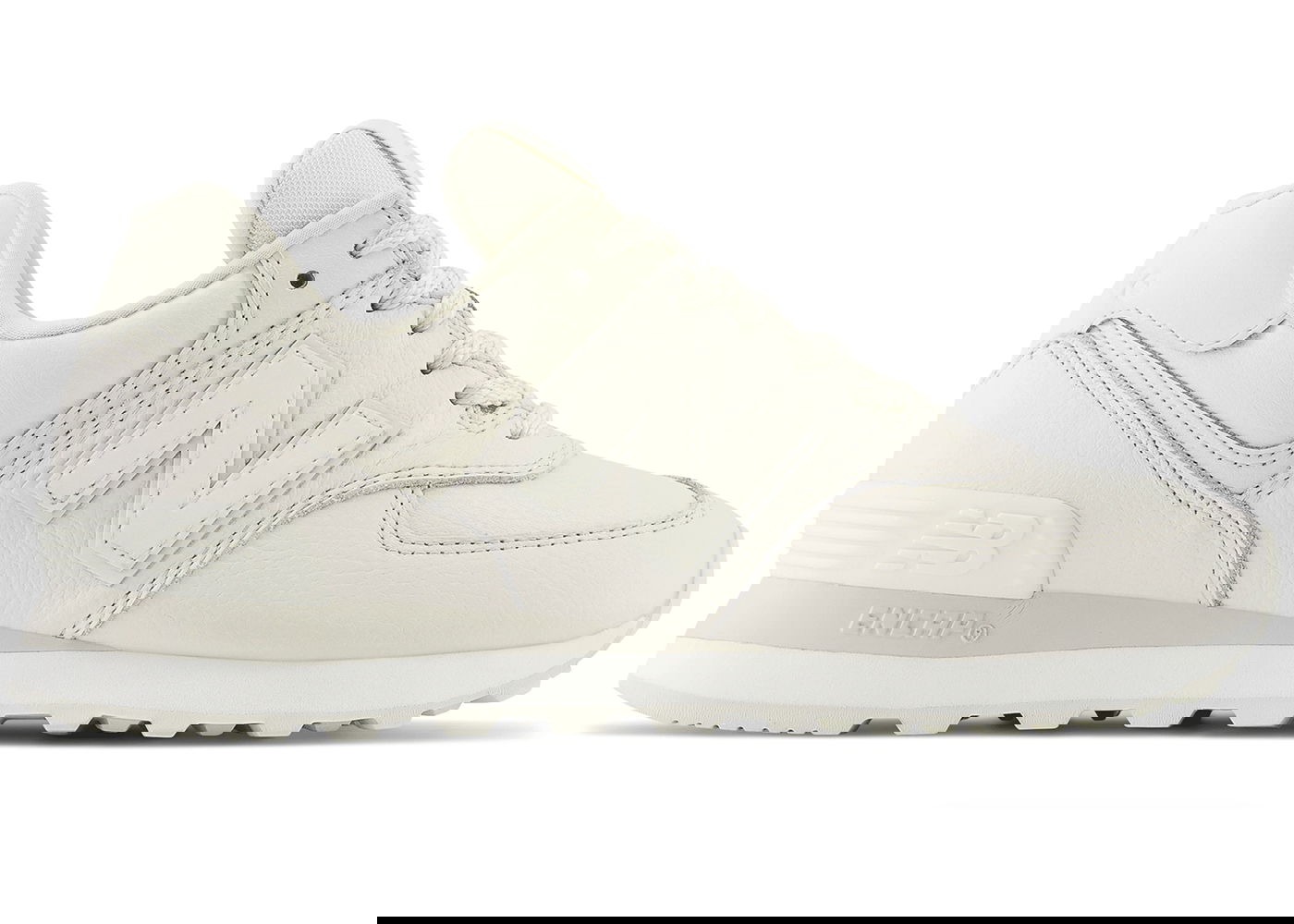 Sneakers og sko New Balance 574 "Triple Cream Leather" W Hvid | WL574IR2, 0